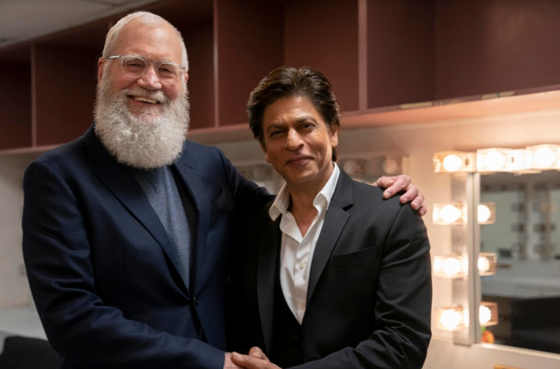 No Necesitan Presentación con David Letterman: Shah Rukh Khan